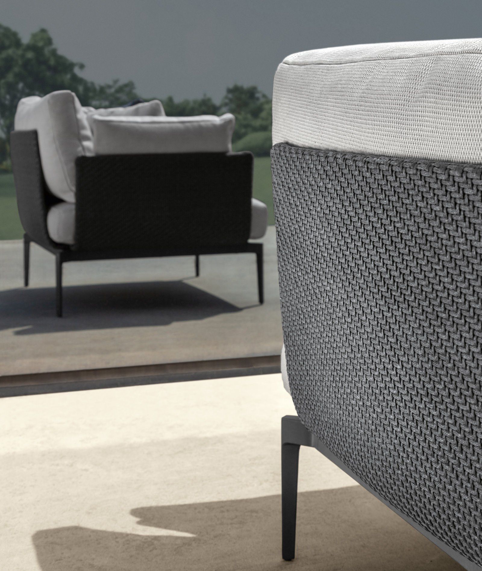 Тканевое садовое кресло Talenti Leaf ARCH-00005729 - Вид №2