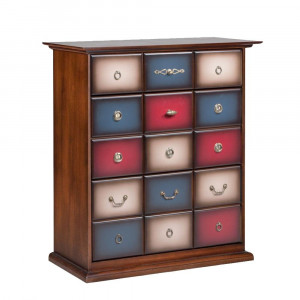 11437 Комод Пандора 3 Орех Mix BOGACHO