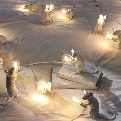 Seletti 14886 lying down MOUSE лампа настольная мышь с лампочкой 112069 - Вид №4