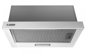 5352299 Вытяжка телескопическая EXITEQ EX-1076 white glass белый/белый