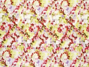 Aldeco Разноцветная набивная ткань Tropical vibes