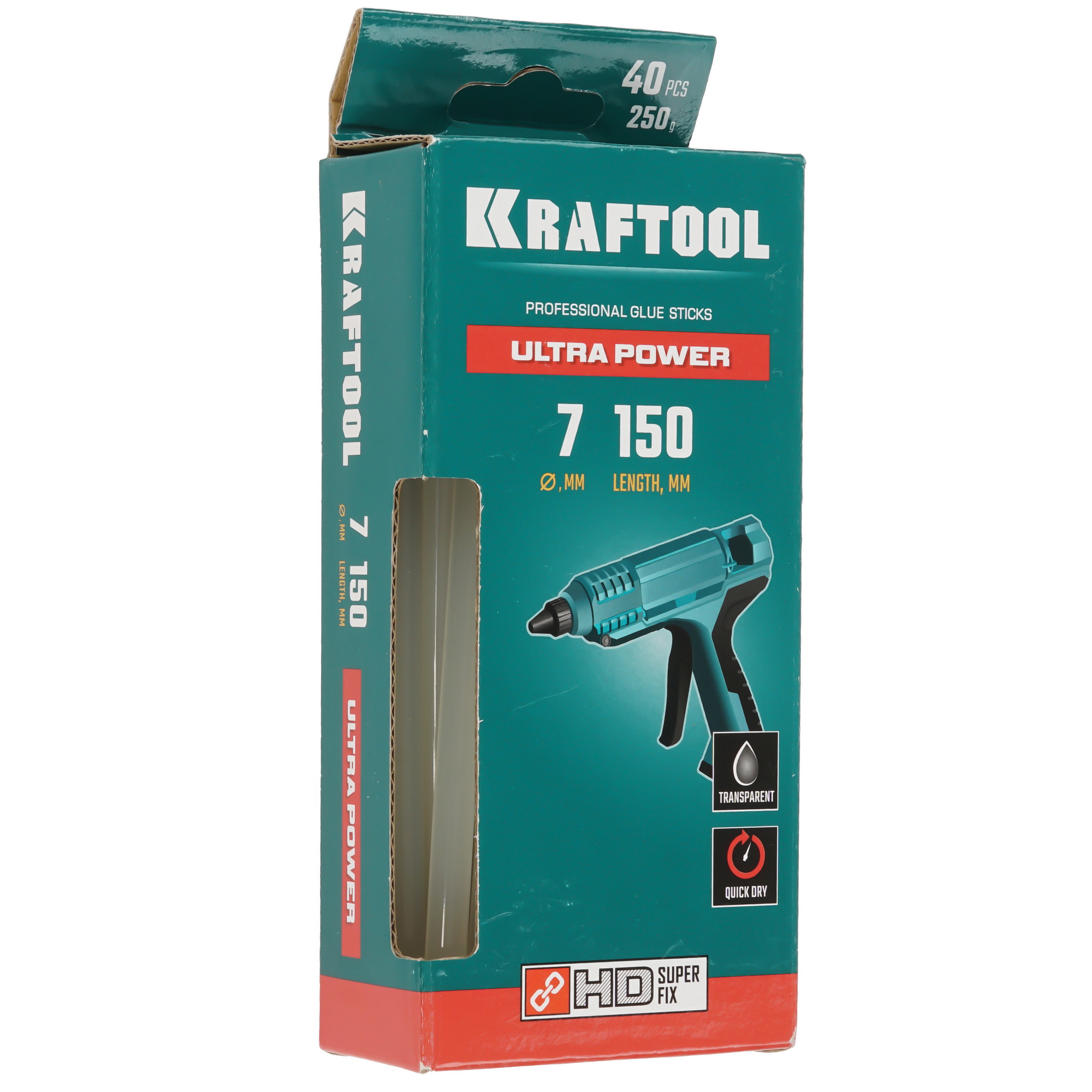 Стержни клеевые KRAFTOOL 06837-40 прозрачный 9107584 STDN-0149557 - Вид №3