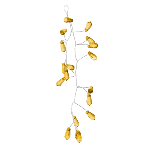 89381678 Украшение елочное «Ветка», 14x6 см, цвет золотой STLM-1419655