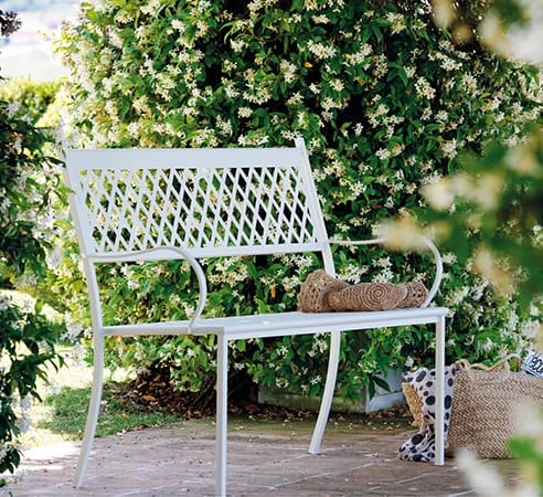 Металлическая штабелируемая садовая скамейка Vermobil ARCH-00105861 - Вид №1