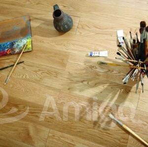 Массивная доска Amigo Classic Элеганс Дуб Селект (Гладкая) 400-1600х120 мм.