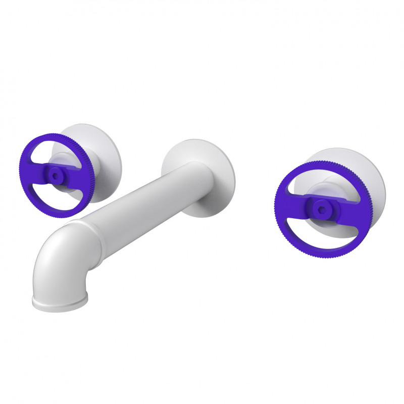 PM2524M123 Смеситель для раковины настенный на 3 отверстия Boutique Martí 1921 Marti 1921  - Вид №5