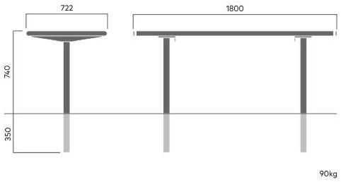 VESTRE Стол для пикника из стали и дерева April sun-id-1381246 - Вид №13