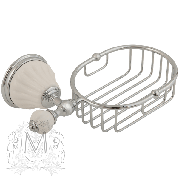 Решетка-корзинка MIGLIORE Olivia ML.OLV-60.625 настенная ML.OLV-60.625.BI.CR - Вид №3