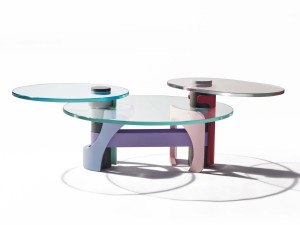Журнальный столик из закаленного стекла