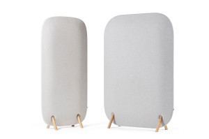 Звукопоглощающая офисная перегородка из ткани