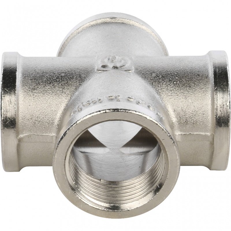 Крестовина ВР 3/4" никель STOUT SFT0031000034 - Вид №2