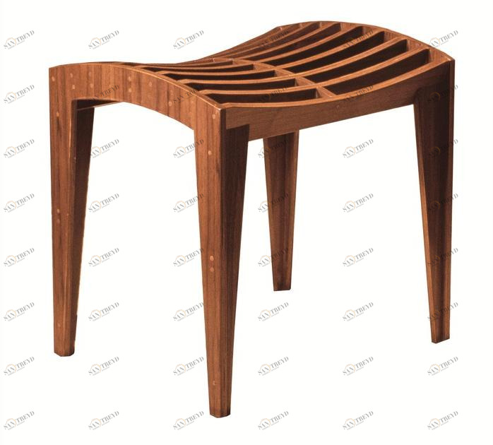 Morelato Низкий табурет из ореха Zero Art. 5325