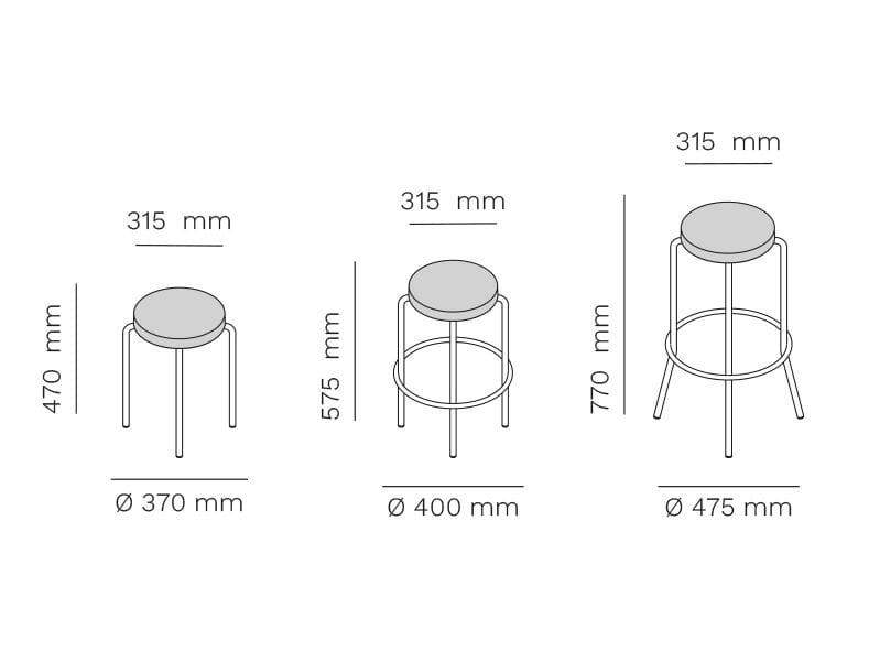 Штабелируемый стул из бука с мягким сиденьем Mara Easy ARCH-00082938 - Вид №5