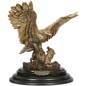 22430 Статуэтка Поединок орла с шакалом 2 Бронза BOGACHO