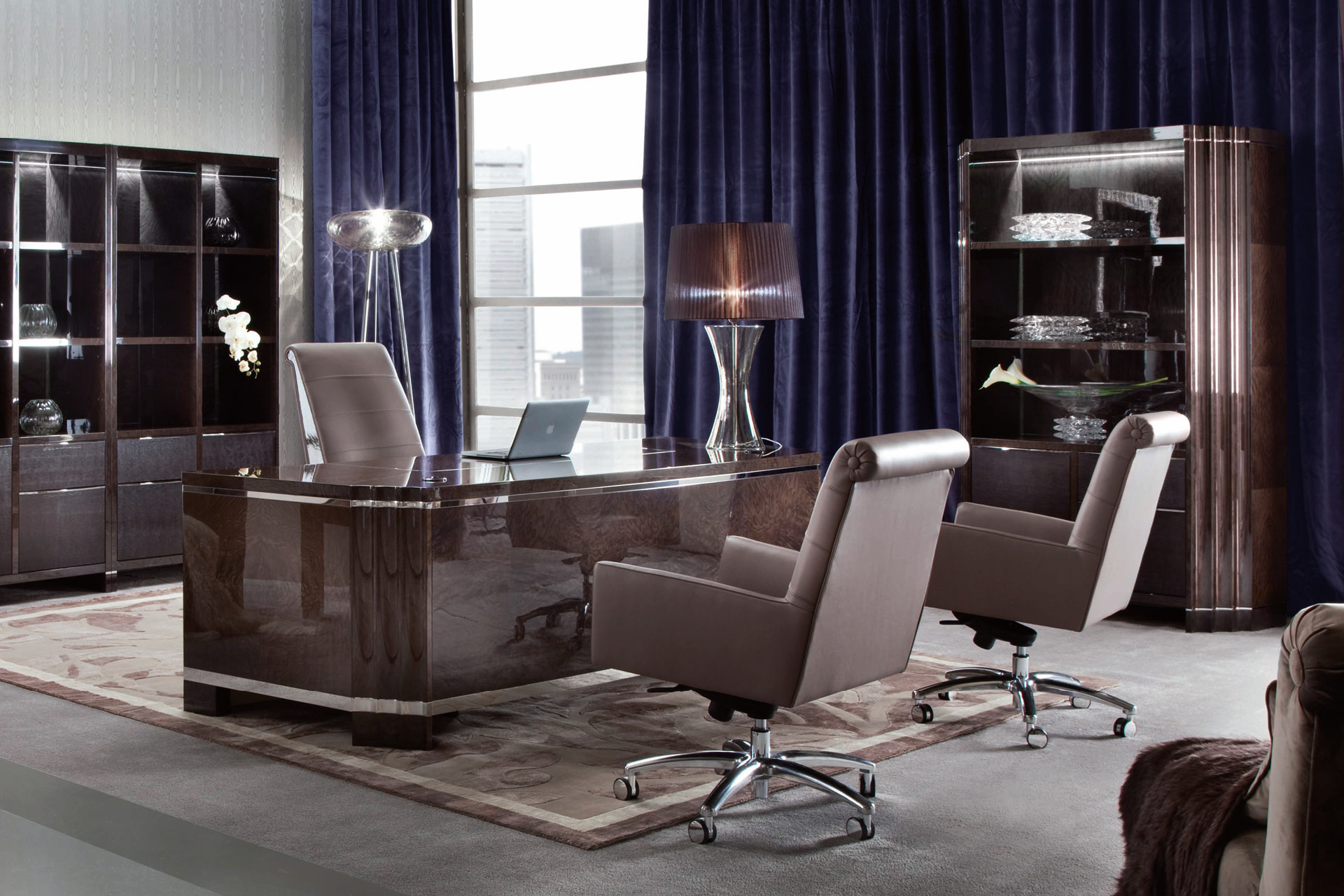 4088 Absolute книжный шкаф с открытыми полками сверху - giorgio collection  - Вид №2