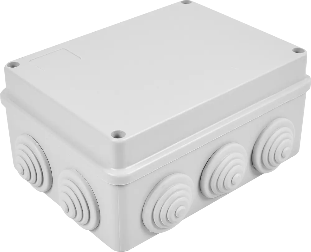 Распределительная коробка Lexman открытого типа 150×80×50 мм IP55 88460771