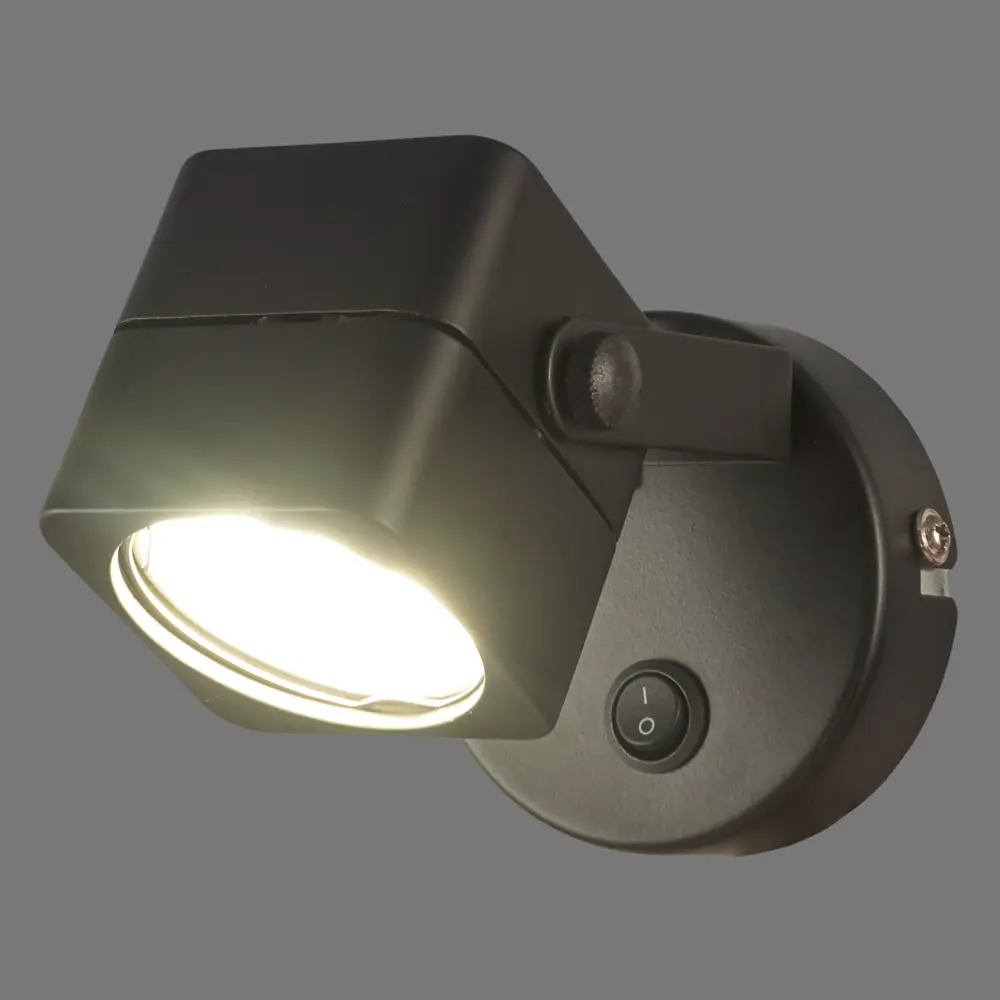 Спот поворотный Lene 1хGU10х50 Вт металл цвет чёрный 82035498 STLM-2133613 Arte Lamp  - Вид №4