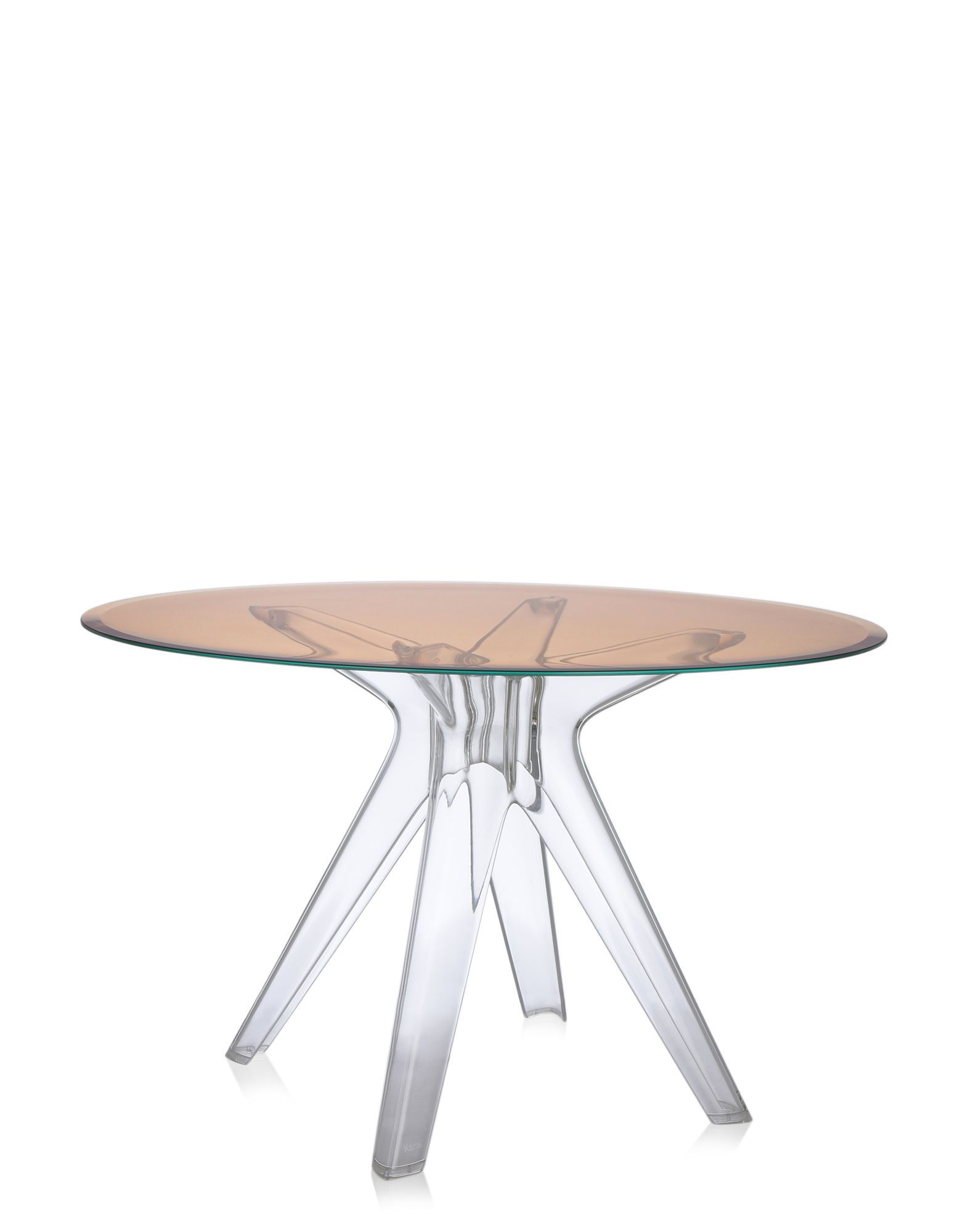 Круглый стол из хрусталя и инженерного пластика Kartell SIR GIO ARCH-00106990 - Вид №16