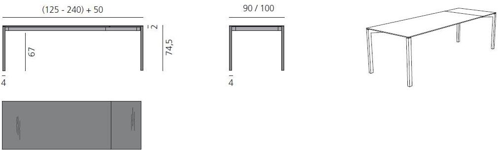 more Раздвижной деревянный стол sun-id-1355232 - Вид №6