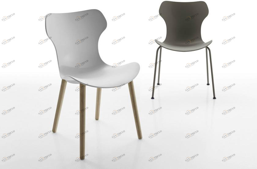 B&B Italia Штабелируемый стул из полипропилена Papilio shell sun-id-1479154