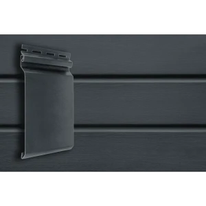 Сайдинг Grand Line брус Natural Acryl 3 м графит 0.55 м²