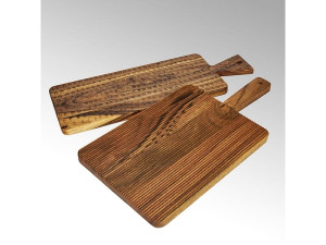Деревянная прямоугольная разделочная доска