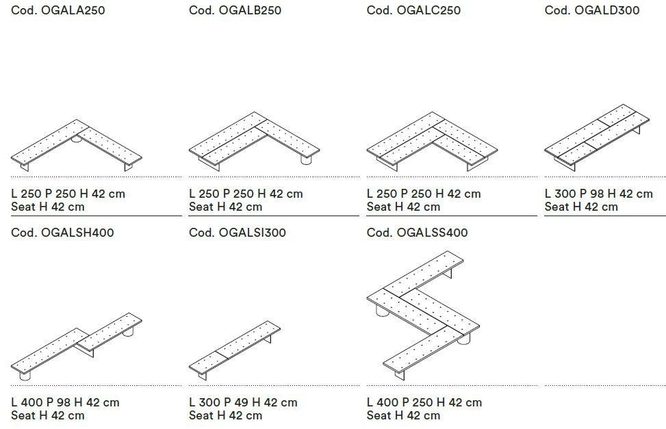 Tacchini Модульная скамья со спинкой sun-id-1377260 - Вид №18