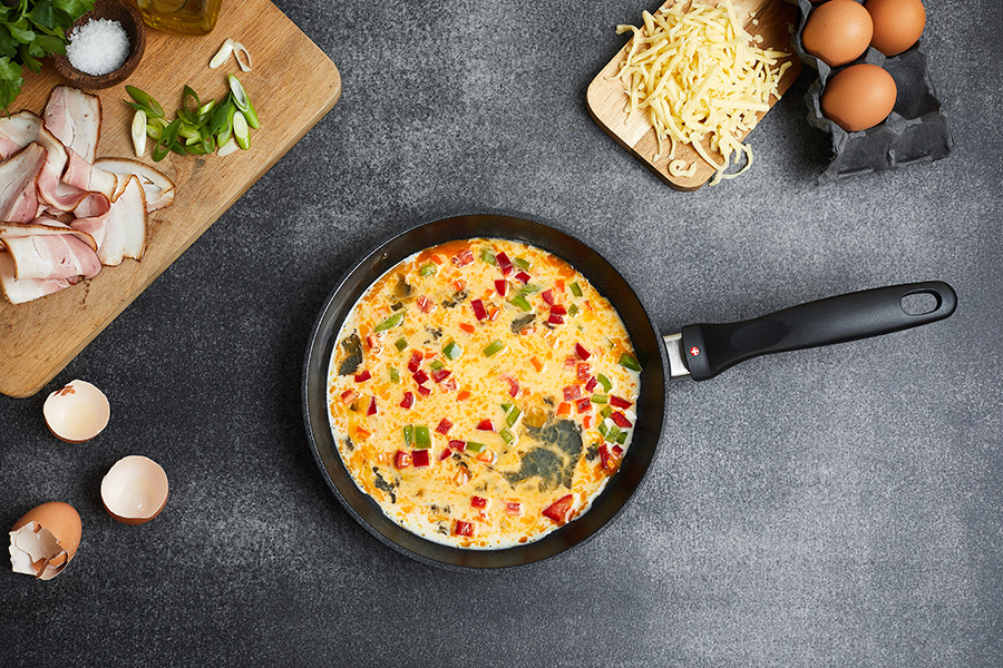 Сковорода индукционная Swiss Diamond со стеклянной крышкой, Ø20 см XD6420IC - Вид №1