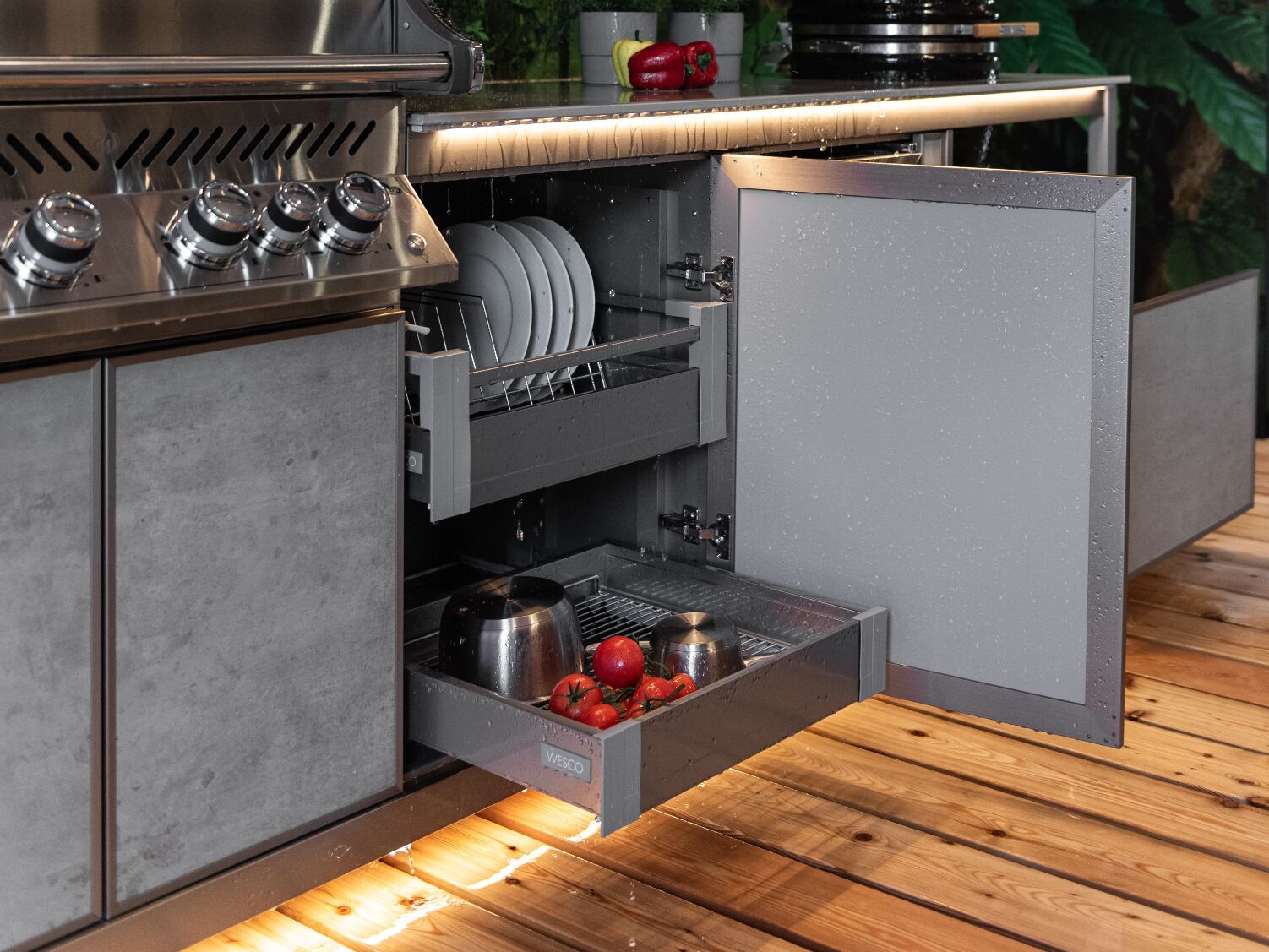 Шарнир мебели из нержавеющей стали Hettich VEOSYS ARCH-00110368 - Вид №1