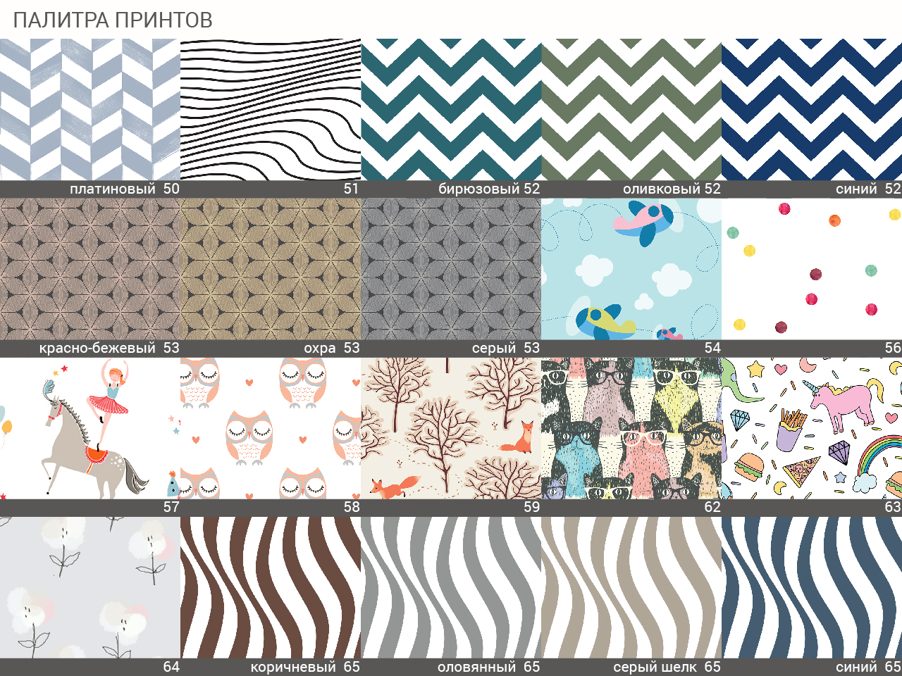 Комод высокий беленый дуб с рисунком "Принт 048" Thimon THE IDEA КОМОДЫ THIMON 209986 Белый  - Вид №4