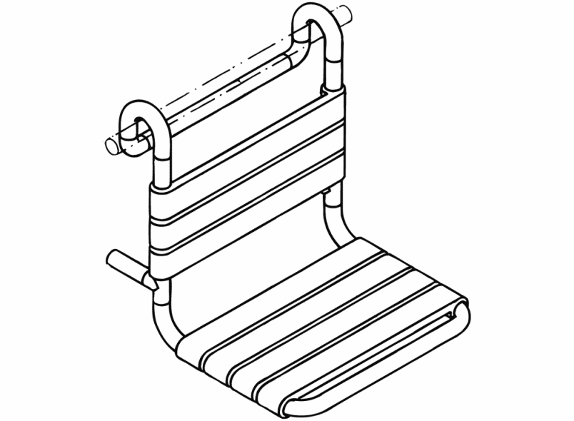 801.51D110 подвесное сиденье HEWI HEWI active+  - Вид №2