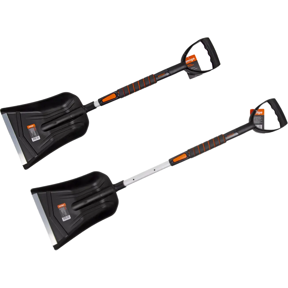 Автомобильная лопата Amigo для снега с телескопической ручкой 89349282 STLM-1348834 - Вид №1
