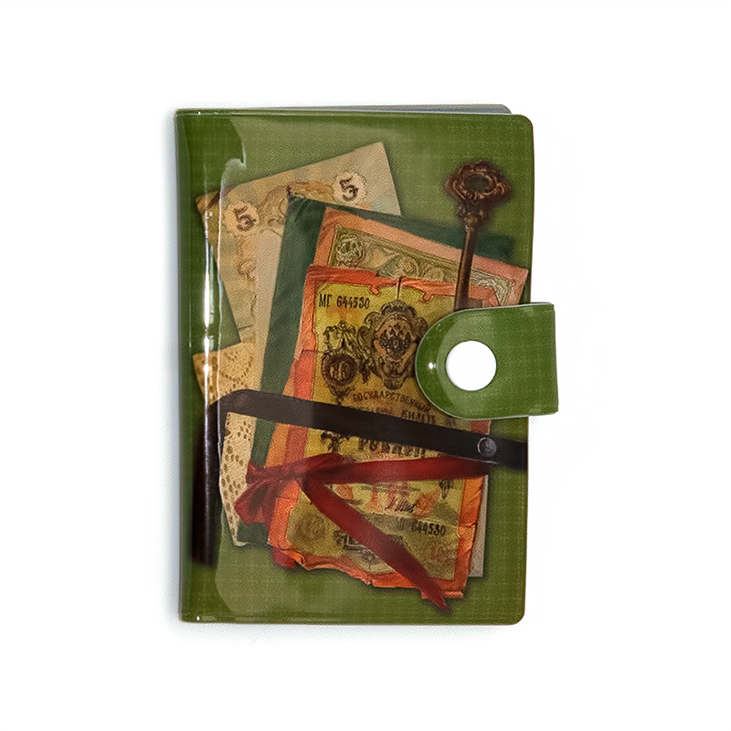 37739 Визитница из ПВХ "Банкноты" Феникс-Презент 