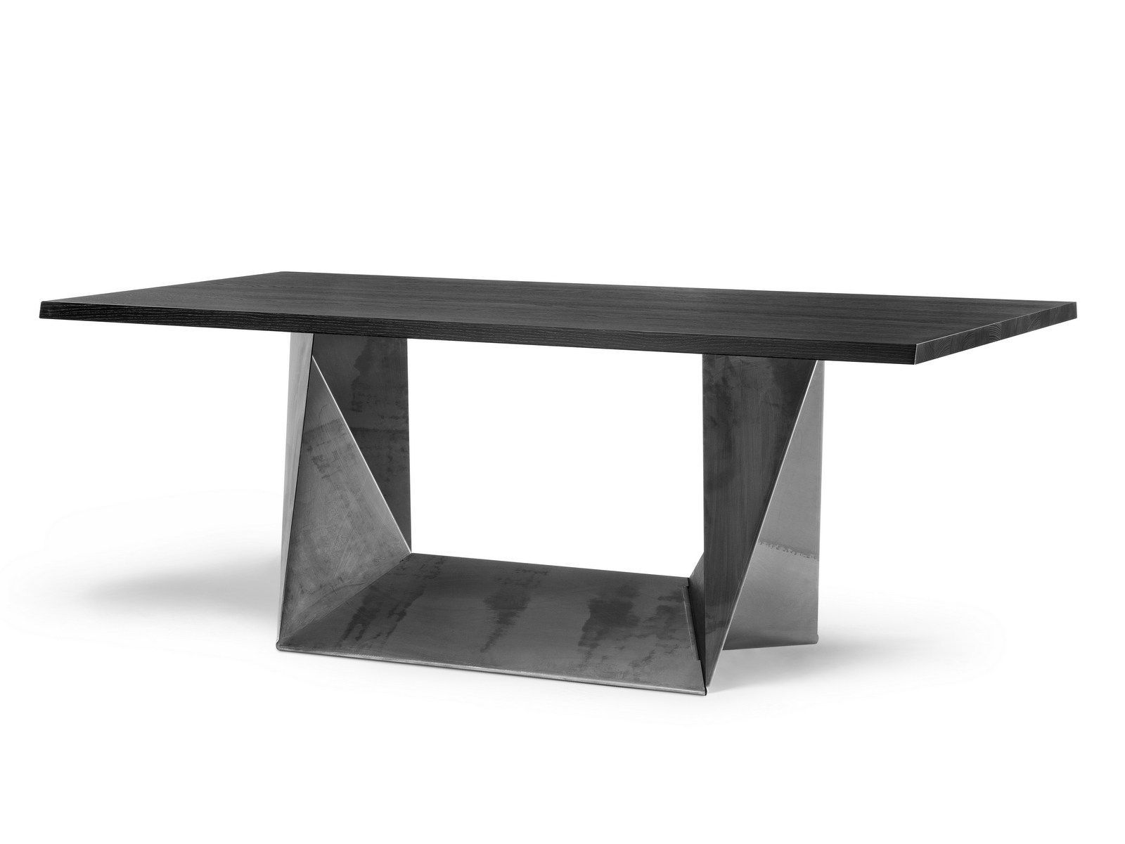 Раздвижной стол из стали и дерева ALMA DESIGN CLINT ARCH-00122809 - Вид №1