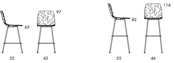 Blå Station Стул из ткани с подставкой для ног Dent Bla Station sun-id-1498270 - Вид №2