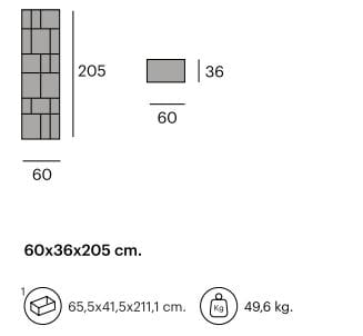 Отдельно стоящий книжный шкаф из дуба