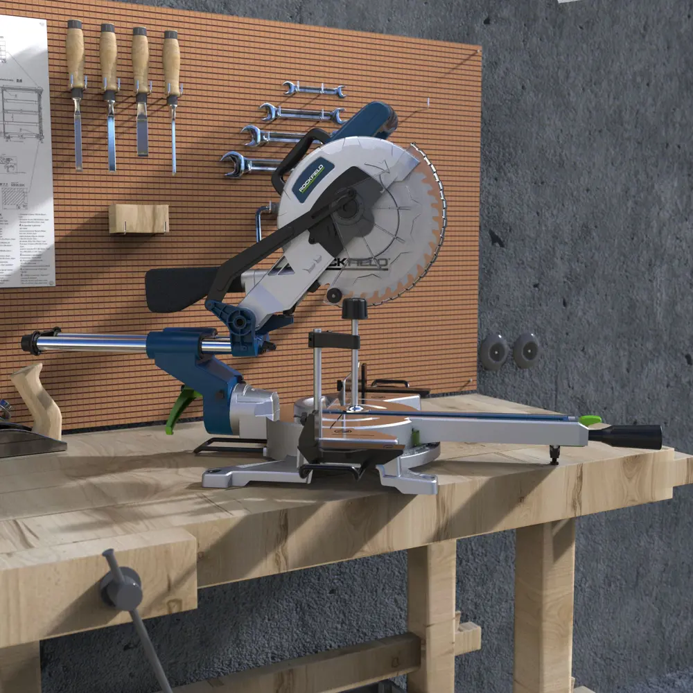 Торцовочная пила Rockfield RF255SMS для точных распилов 89366410 STLM-1325777 - Вид №16