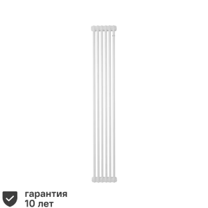 Радиатор трубчатый Irsap Tesi RT218000601A430 1735/65 6 секций боковое подключение сталь белый 81990693 STLM-2198156