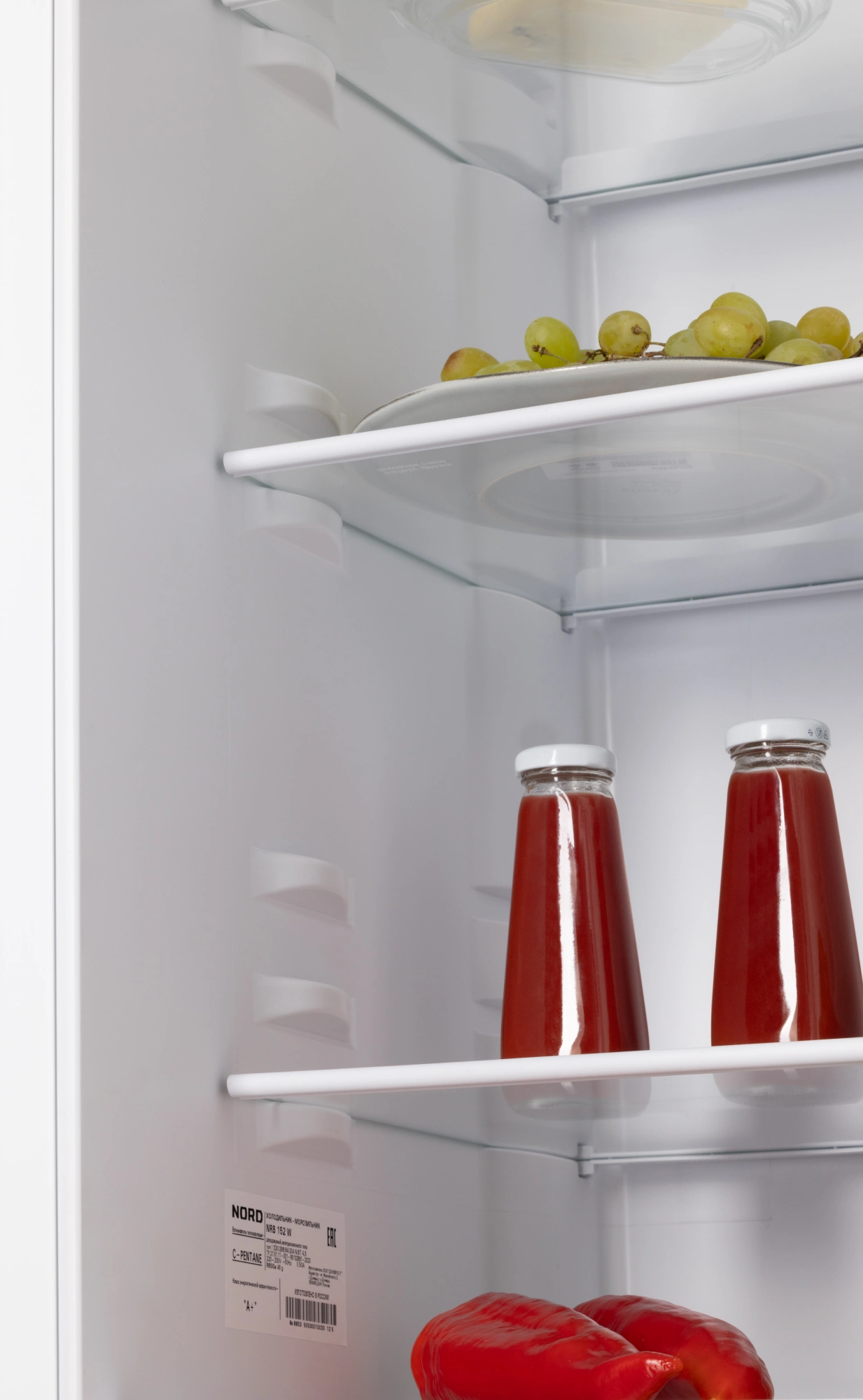 9291855 Холодильник с морозильником   NORD NRB 152 W белый STDN-0053968 - Вид №5