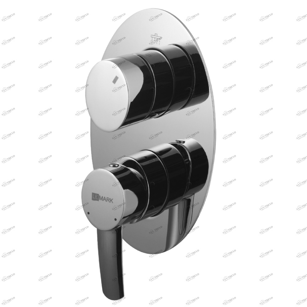 LM3227C Смеситель Atlantiss для ванны и душа, встраиваемый LEMARK ATLANTISS 