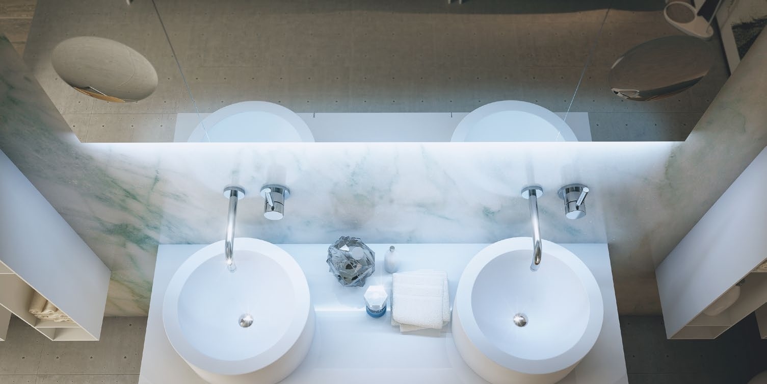 Moma Design Зеркало настенное со створками 1600х700 Mirr Make Up MIRRMAKEUP16070 - Вид №1