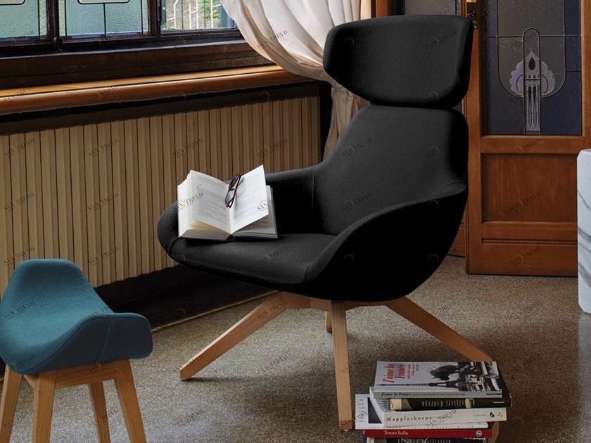 ALMA DESIGN Кресло из ткани с подголовником X 2big 2054