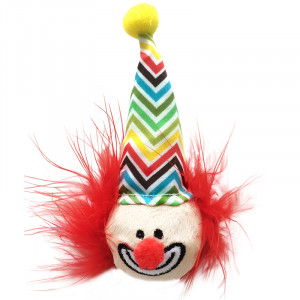 ПР0037740 Игрушка для кошек Цирк Клоун в колпачке с кошачьей мятой CHOMPER