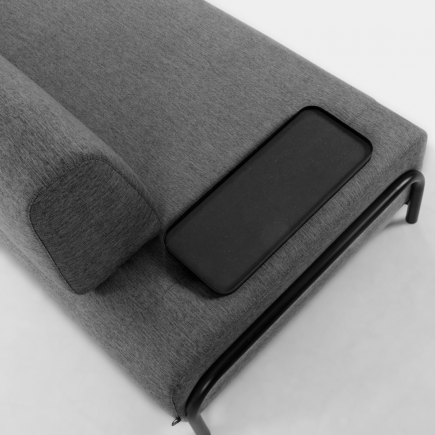 070123 3-местный темно-серый диван La Forma Compo  - Вид №10