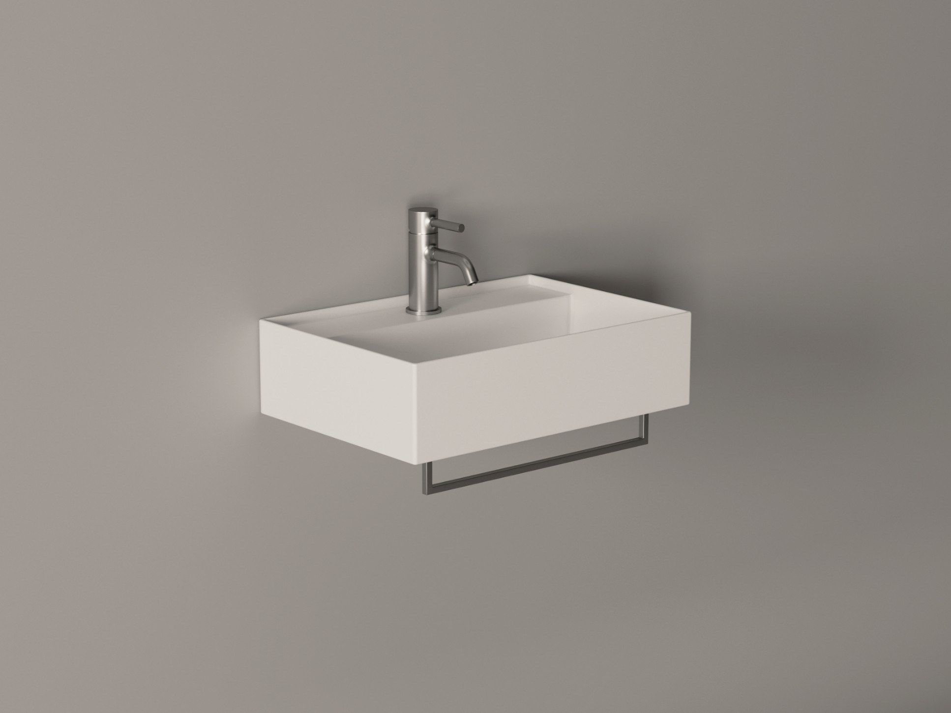 Керамическая прямоугольная подвесная раковина Alice Ceramica HIDE ARCH-00151886