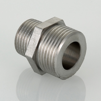 VTi.580.I.0504 Фитинг из нержавеющей стали – ниппель переходной Valtec 3/4 х 1/2"  - Вид №11