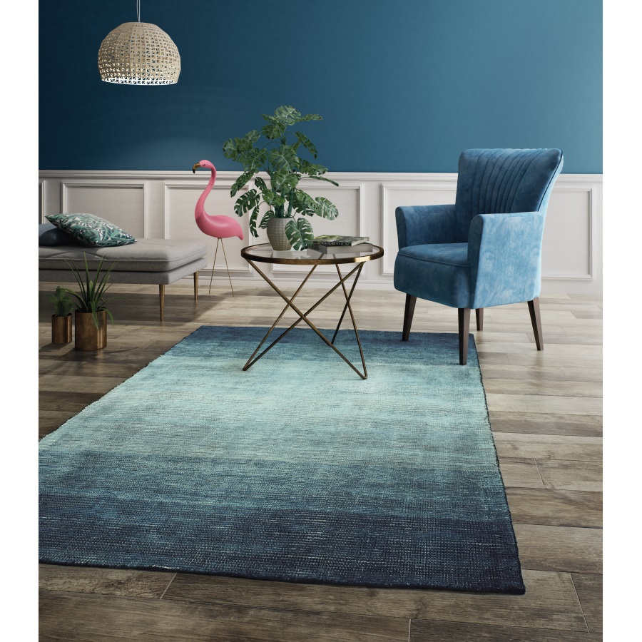 Ковер Ivette Ombre, 200х300 см, бирюзовый Carpet Decor C1058 - Вид №1