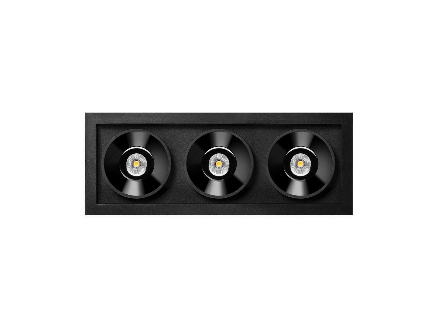 Несколько алюминиевых светодиодных утопленных прожекторов Arkoslight Black Foster ARCH-00045056