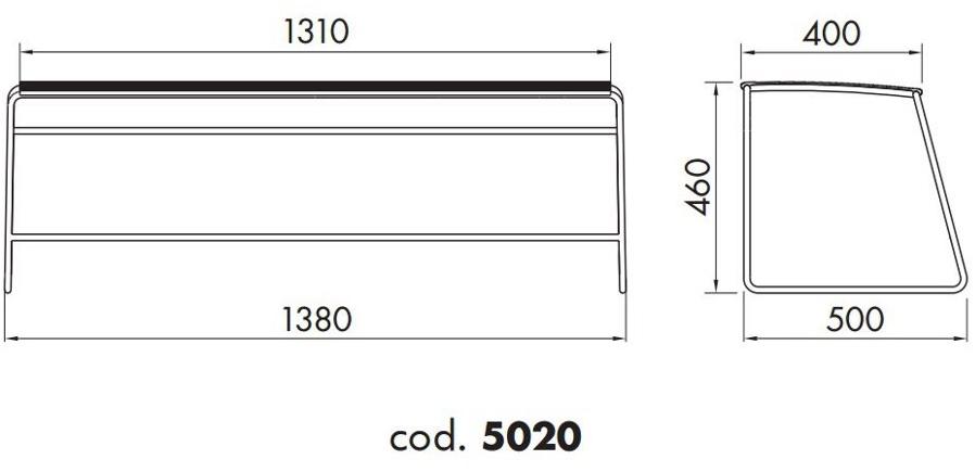 ALMA DESIGN Скамья из алюминия Estrosa sun-id-1344679 - Вид №4