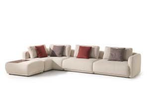 Модульный съемный диван из ткани